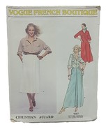 VOGUE French Boutique Pattern Sz 12 Christian Aujard Misses&#39; Shirt &amp; Ski... - $19.46 CAD
