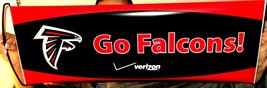 Go Falcons Spring Loaded Retractable Banner 10&quot; X 29&quot; - $12.16