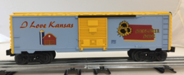 Lionel 6-29923 I Love Kansas Boxcar Sunflower State - $39.60