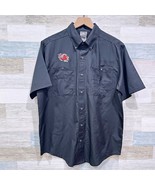 South Carolina Gamecocks Graphic Fishing Shirt Black Short Sleeve Mens Medium - $29.69