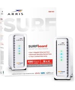 ARRIS SURFboard SB6183 16x4 Docsis 3.0 Cable Internet White Modem Gaming... - £35.41 GBP