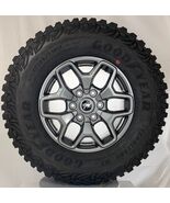Ford Bronco OEM 17" New Takeoff 2022-2026 Grey Machine Wheels Goodyear M... - $1,876.05