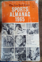 Sports Almanac 1965 New York Times Official Records and Statistics Paper... - $0.99