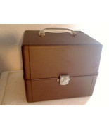 Vintage KENCO Metal Security Storage Box For 8mm Film With 7 Cans, 1 Tak... - $25.00