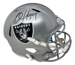 Bo JACKSON Signé Oakland Raiders Complet Taille Vitesse Réplique Casque Bas - £265.57 GBP