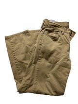 Levis 514 Jeans Mens 34x32 Straight Leg Khaki Tan Regular Fit 5 Pocket Pants - £14.82 GBP
