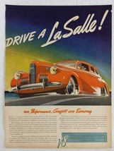 Time Magazine Print Ad 1939 La Salle Automoble  Mercury 8 - £9.35 GBP