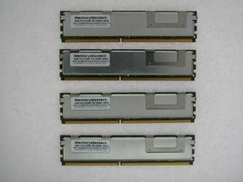 16GB (4x4GB) MEMORY Dual Rank PC2-5300F For Dell PowerEdge 1950 2900 2950 - £27.62 GBP