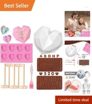 Professional Chocolate Mold Kit for Create Stunning Breakable Hearts and... - $39.55
