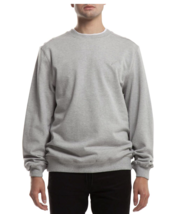 Publish Brand Men&#39;s Index Crew Fleece Sweater 100% Cotton Size 4XL Heather Gray - £25.53 GBP