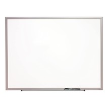 Quartet Magnetic Porcelain Whiteboard 4&#39; x 3&#39; White Board Premium Duramax Silver - $250.61