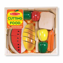 Melissa &amp; Doug Cutting Food 487 Wooden Play Food 25+ Pieces Ages 3+ - £18.15 GBP