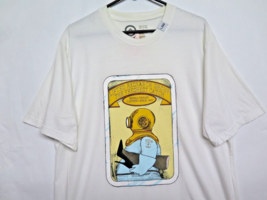 VTG LRG Lifted Research Group Fresh Catch Scuba Diver Leg T Shirt Sz L Rare - $47.45