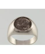 Homme Aztèque Soleil Calendrier Argent Sterling Taille Bague 11.75 - $146.25 CAD