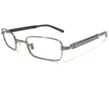 Oliver Peoples Eyeglasses Frames Arnaldo P/CBK Black Silver Clear 46-21-140 - £29.37 GBP