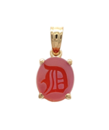 14k Yellow Gold Genuine Natural Carnelian Signet Initial "D" Pendant (#J... - $470.66 CAD 14k Yellow Gold Genuine Natural Carnelian Signet Initial "D" Pendant (#J... - $470.66 CAD