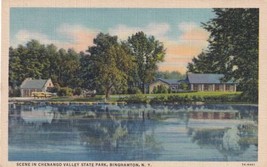 Binghamton New York NY Chenango Valley State Park Postcard C30 - $2.99