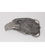 Siskiyou 1989 Bald Eagle Head Metal Belt Buckle #A-85 - $39.99