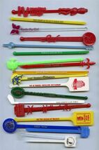 18 Different Hawaii Hotel &amp; Restaurant Swizzle Sticks - $77.22