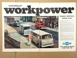1964 Chevrolet Workpower Truck De Beers Brach's Candy Print Ad 10.5" x 13.25" - $7.20