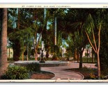 St James Park San Jose California CA  WB Postcard V24 - £2.33 GBP