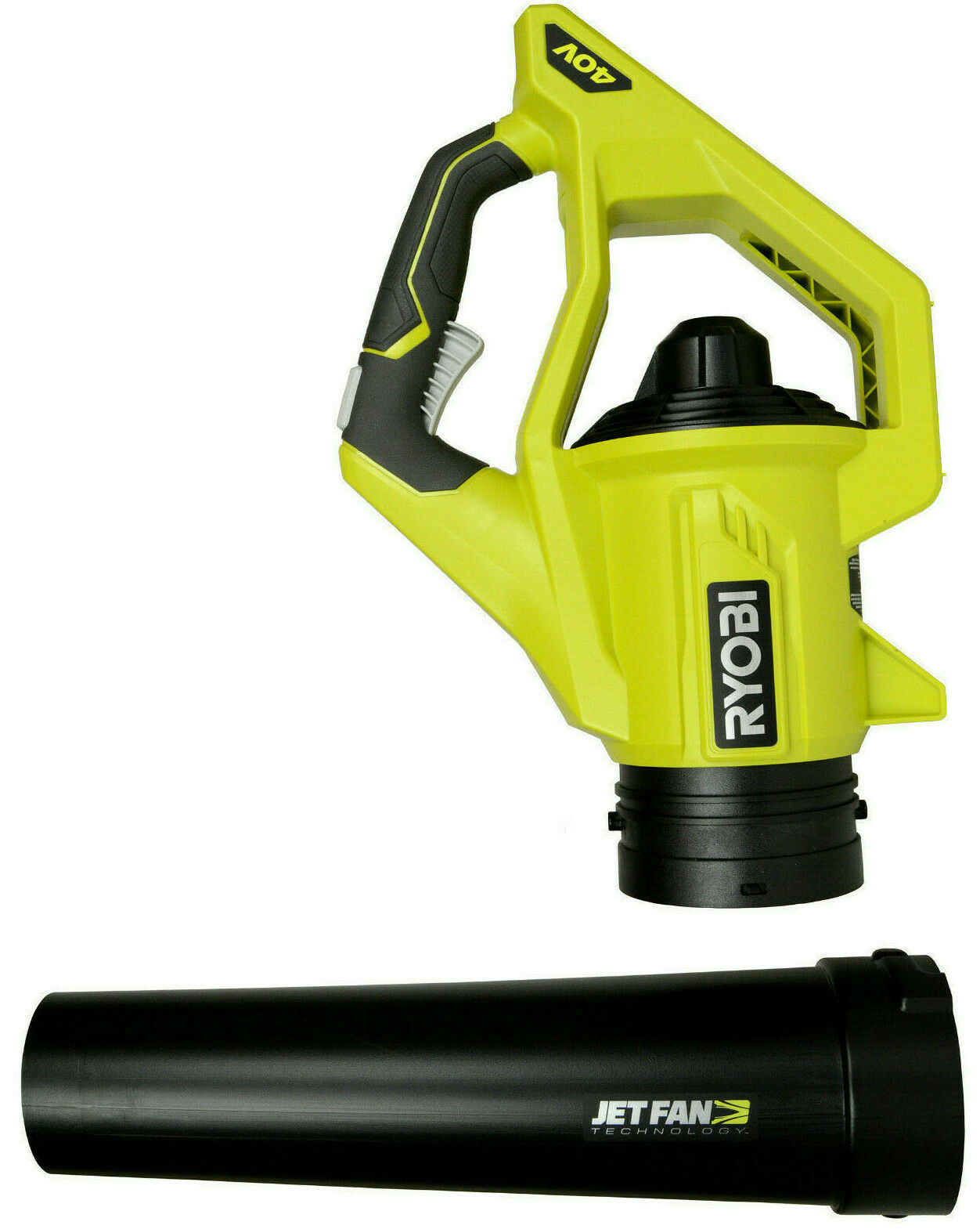 RYOBI RY40406 110 MPH 500 CFM 40V CORDLESS LEAF BLOWER WITH BATTERY