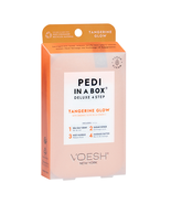 Voesh Pedi In A Box Deluxe 4 Step Pedicure - Tangerine Glow  - $219.21 MXN