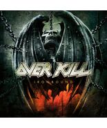 OVERKILL Ironbound BANNER HUGE 4X4 Ft Fabric Poster Tapestry Flag album art - €18,85 EUR