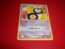 Unown 66/130 Uncommon Pokemon Card - $169.05 MXN
