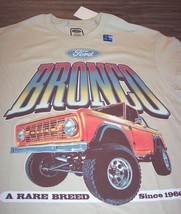 VINTAGE STYLE FORD BRONCO 4X4 Truck T-Shirt MENS XL NEW w/ TAG - £15.77 GBP