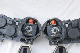 04-07 Jaguar XJ8 XJR VDP Headlight Lamp HALOGEN Set L&R POLISHED image 12