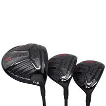 Senior Men&#39;s Majek K-Series 460cc 10.5° Driver 3 5 Wood &quot;A&quot; Flex, Arthritic Grip - £209.26 GBP