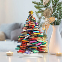Christmas Clearance  Christmas Tree,Books Christmas Trees Signs Inspirat... - $12.49
