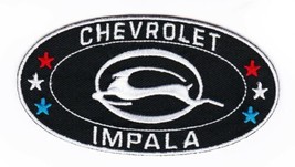 CHEVY IMPALA 2x4 SEW/IRON ON PATCH EMBROIDERED LOWRIDER - £5.46 GBP