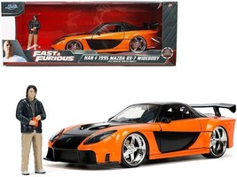 1995 Mazda RX-7 Widebody RHD (Right Hand Drive) Orange Metallic and Black with - £42.48 GBP