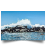 Satin Poster &quot;Breakwater&quot; - $279.34 MXN+