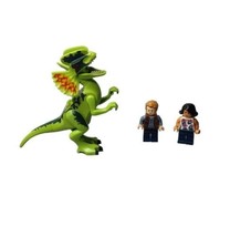 Lot of 3 Lego Jurassic World Minifigures Dilophosaurus, Sammy &amp; Owen  - £15.93 GBP