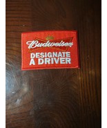 Budweiser Designate A Driver Patch - $25.62