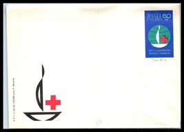 POLAND Postal Stationery Cover - Red Cross Cachet, Unused T9 - $2.96