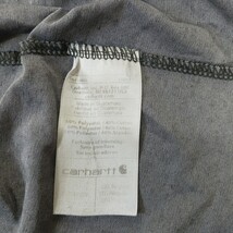 Carhartt Force Relaxed Fit Men's Gray Cotton Blend Short Sleeve T-Shirt Size 2XL image 6