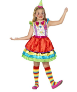 Smiffys Childs Deluxe Clown Costume for Kids Size Medium - £17.29 GBP