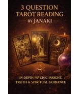 3 Question Reading Guidance Helpful Reading by Janaki Love Career Money ... - $49.50