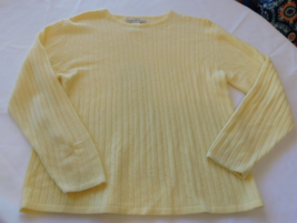 Deane &amp; White Women&#39;s Ladies Size S small Long Sleeve Sweater shirt Yellow GUC - £27.29 GBP