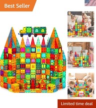 100PCS Magnetic Building Tiles Set - STEM Educational Toy for Creative Kids - $42.50