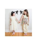2 Fairy Silhouettes Wall Decal Set - 11&quot; tall x 18&quot; wide - $285.11 MXN
