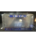 Phi Beta Sigma Fraternity License Plate Frame Silver Frame Car/Truck #1 - €21,42 EUR
