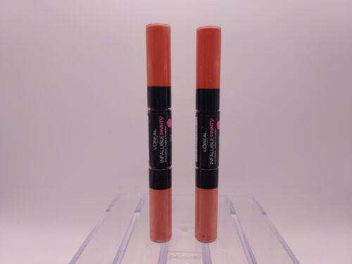 LOT OF 2-L'OREAL INFALLIBLE PAINTS Eyeshadow, 314 SUNSET FIRE, New, Sealed - $9.89