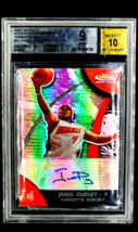 2007 Topps Finest Rookie Autograph Refractor #67 Jared Dudley Auto RC BGS 9 / 10 - $33.99