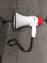 Croove Megaphone Bullhorn | Bull Horn Loud Speaker with Siren for Kids w... - £16.00 GBP