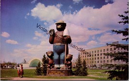 Smokey Bear International Falls Minnesota Postcard PC296 - £3.97 GBP